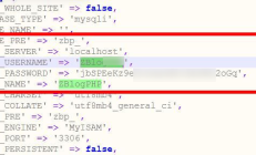 zblog的数据库配置文件是哪个？怎样修改数据库配置信息？(1)